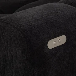 Narożnik z regulowanymi zagłówkami ciemnoszary BULL S lewy