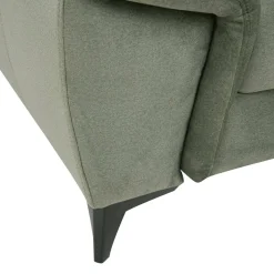 Narożnik z regulowanymi zagłówkami zielony MOCCA II prawy