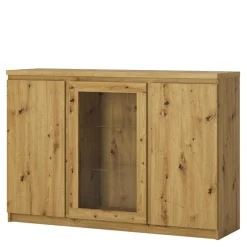 Nowoczesna przeszklona komoda VELLO