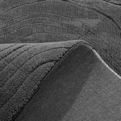 Nowoczesny dywan ACTION, czarny, 120x160 cm