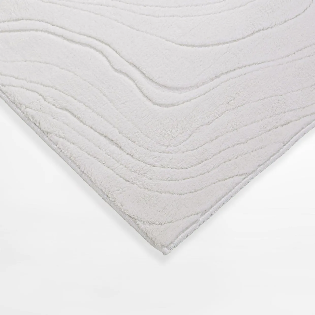 Nowoczesny dywan ACTION, kremowy, 80x150 cm