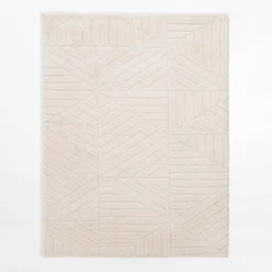 Nowoczesny dywan MODERNO, kremowy, 120x160 cm