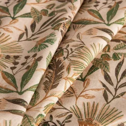 Obrus bawełniany okrągły PLANTIS 140 cm