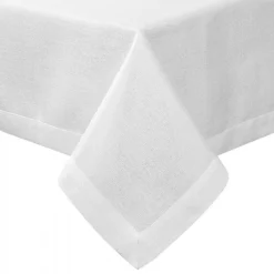 Obrus biały STELLA 145x300 cm