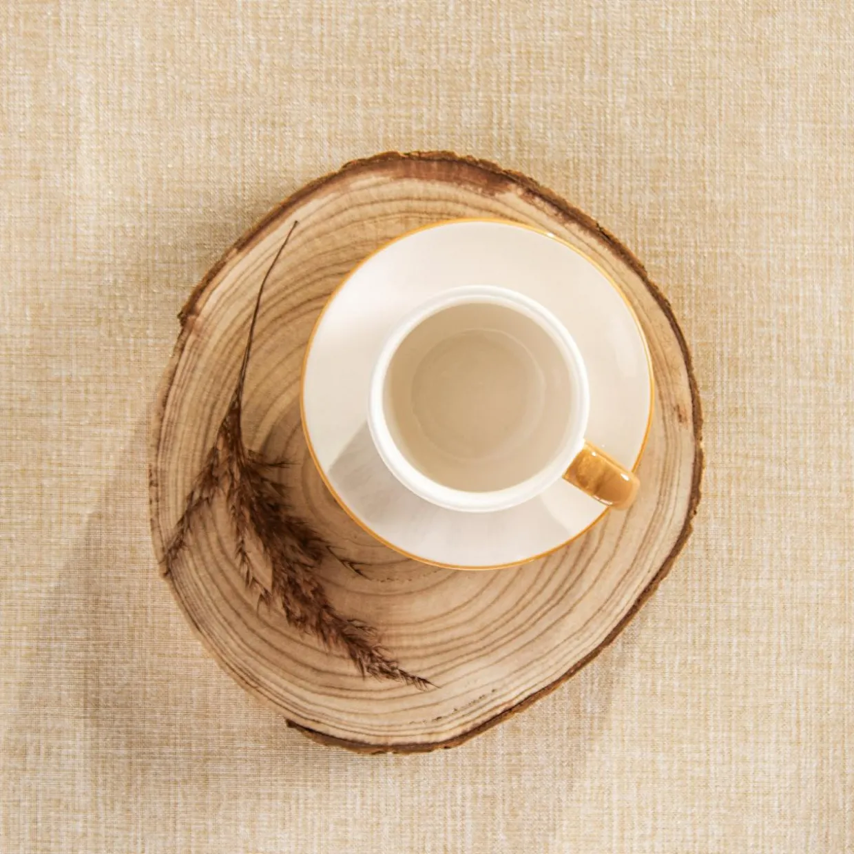 Obrus do jadalni beżowy MILANI 110x160 cm