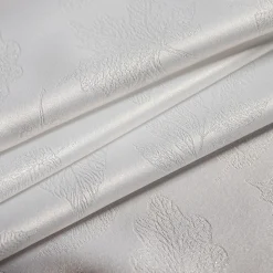 Obrus do jadalni biało-srebrny AMELIA 85x85 cm