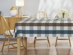 Obrus w kratkę 140x240 cm