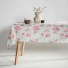 Obrus w różowe kwiaty GARDENIC 110x160 cm