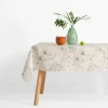 Obrus z lnem w liście GARDENA 110x160 cm