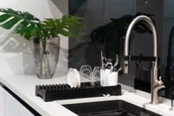 Ociekacz do naczyń czarny LIVIO DUO