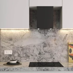 Okap przyścienny do zabudowy czarny ZHEF OKPZH20EF