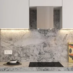 Okap przyścienny do zabudowy satyna ZHEF OKPZH21EF