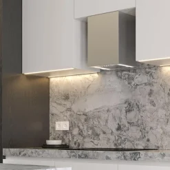 Okap przyścienny do zabudowy satyna ZHEF OKPZH21EF