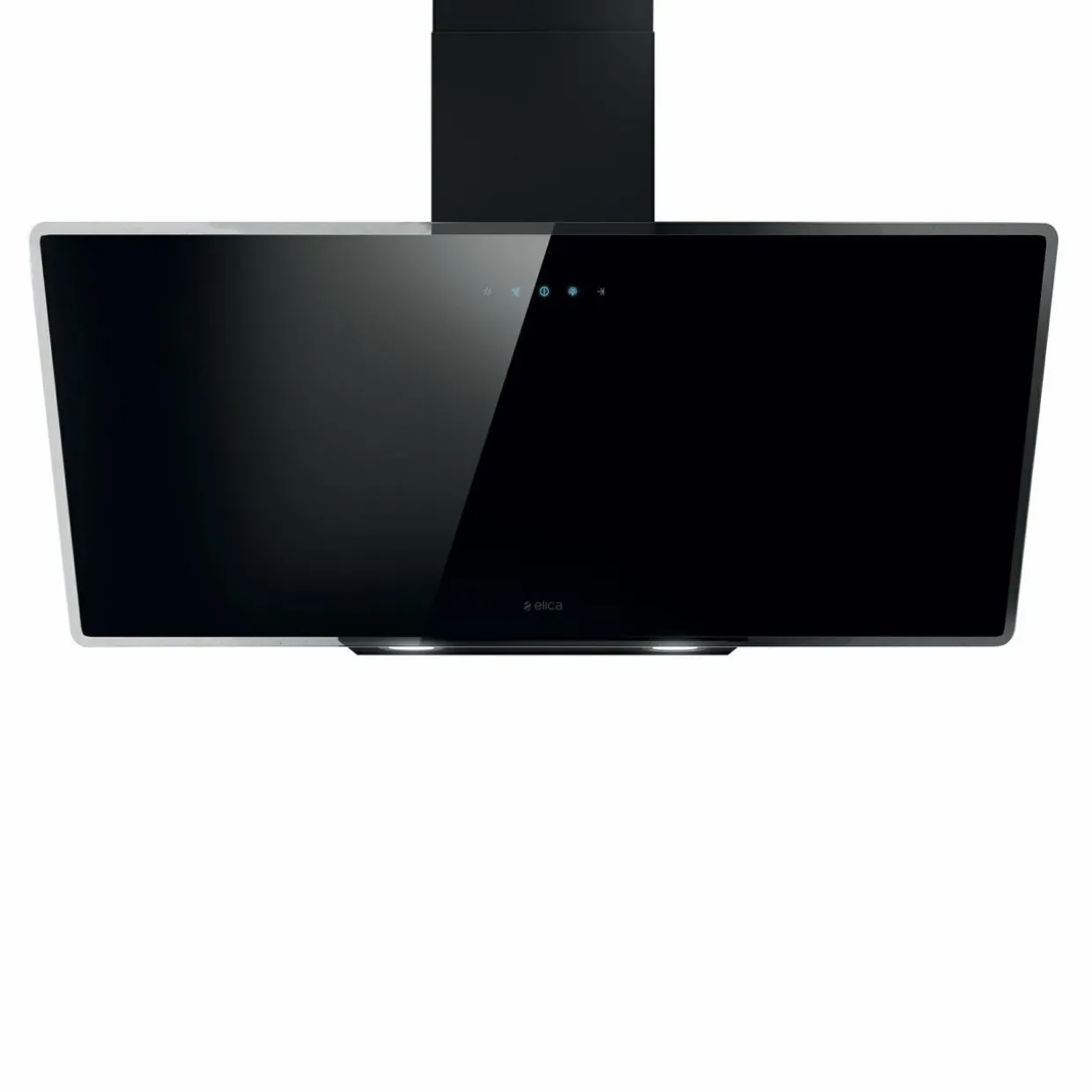 Okap skośny czarne szkło ELICA SHIRE BL/A/90