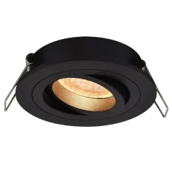 Oprawa halogenowa oczko czarna CHUCK