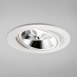 Oprawa halogenowa wpuszczana oczko biała CHUCK 16 cm