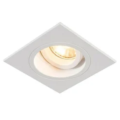 Oprawa halogenowa wpuszczana biała CHUCK DL SQUARE
