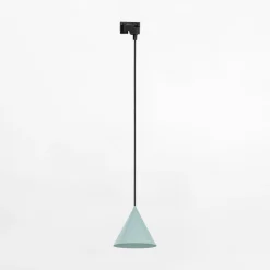 Oprawa na szynoprzewód wisząca miętowa TRACER CONO