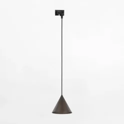 Oprawa na szynoprzewód wisząca brązowa TRACER CONO