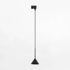 Oprawa na szynoprzewód wisząca czarna TRACER CONO MINI