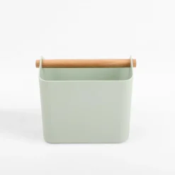 Organizer łazienkowy zielony 17,5x12x14,7 cm