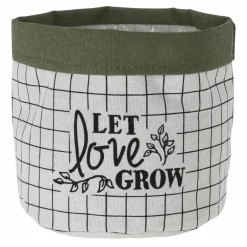 Osłonka na doniczkę materiałowa MIX 21 cm