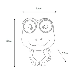 Ozdobna lampa solarna LED IP44 ŻABA