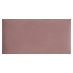 Panel tapicerowany FIBI PROSTOKĄT 40x20, różowy