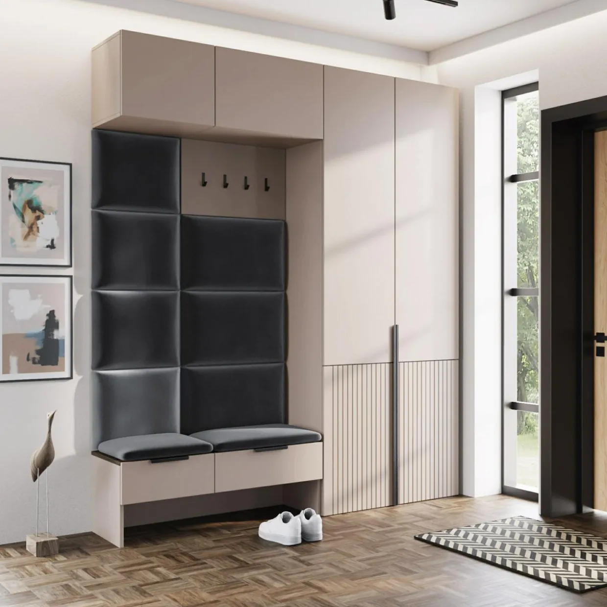 Panel z wieszakami CREMONA