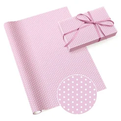 Papier prezentowy w groszki NEUTRAL MIX 70x200 cm