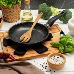 Patelnia aluminiowa STARKE PRO 24 cm + podkładka