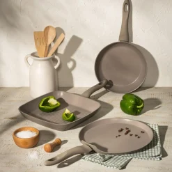 Patelnia grillowa na indukcję szara GOBI 28 cm