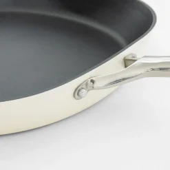 Patelnia na indukcję biała QUADRATO 30 cm