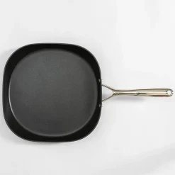 Patelnia na indukcję czarna QUADRATO 30 cm