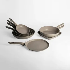 Patelnia na indukcję głęboka szara GOBI 28 cm