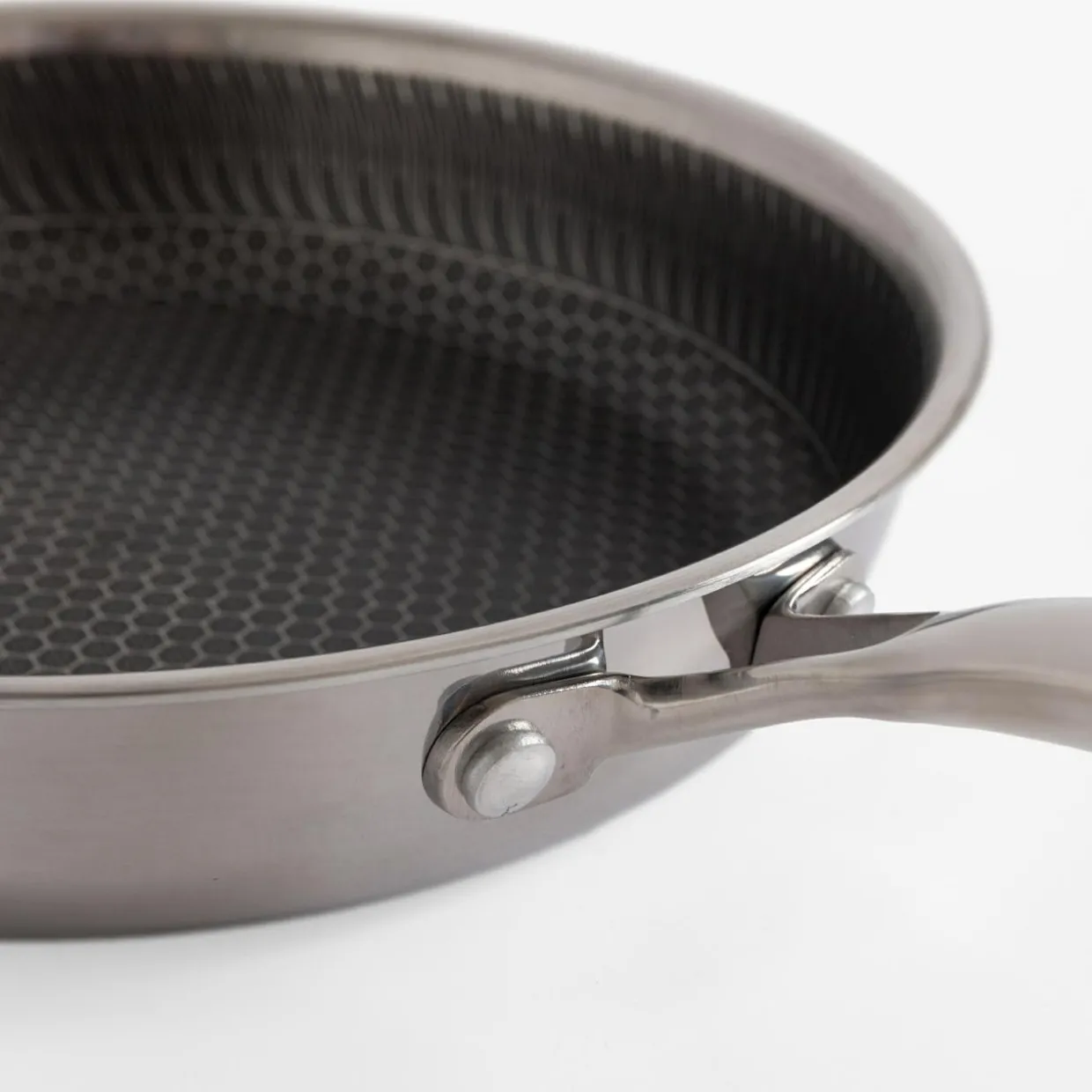 Patelnia ze stali nierdzewnej HONEYCOMB 24 cm