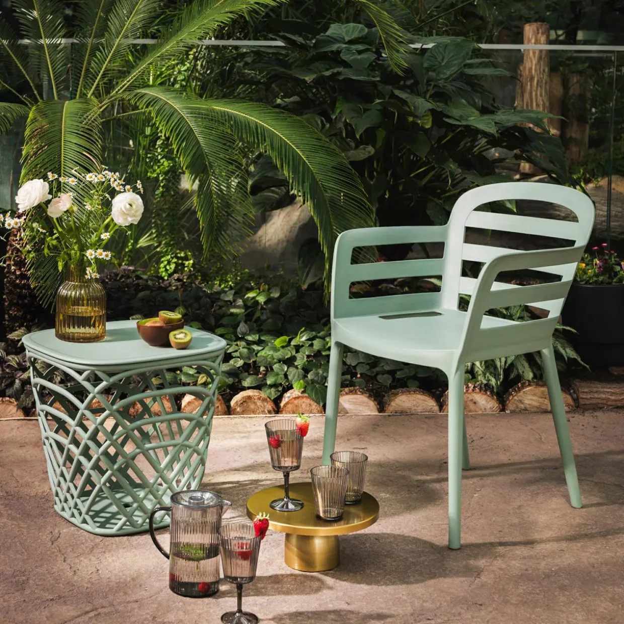 Patera na ciasto złota 30 cm