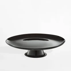 Patera na nodze LILY czarna 32 cm