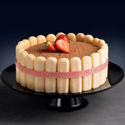 Patera na nodze LILY czarna 32 cm