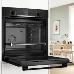 Piekarnik BOSCH seria 4 termoobieg z parą czarny HQA534EB3