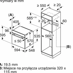 Piekarnik BOSCH seria 4 termoobieg z parą czarny HQA534EB3