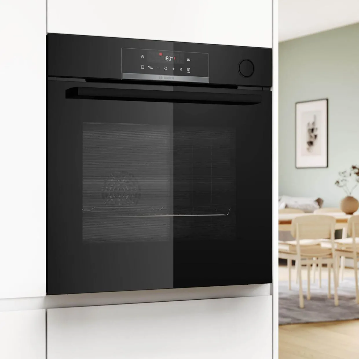 Piekarnik do zabudowy BOSCH seria 4 Air Fry czarny HRG532BB3
