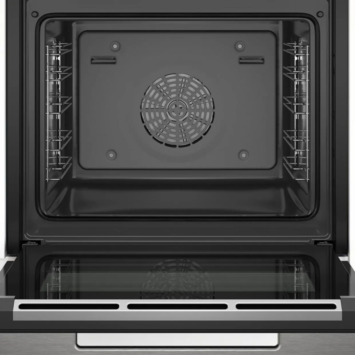 Piekarnik do zabudowy BOSCH seria 8 inox/czarny HBG7363B1