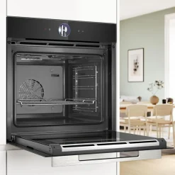 Piekarnik do zabudowy BOSCH seria 8 inox/czarny HBG7363B1