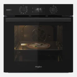 Piekarnik do zabudowy SoftClosing czarny WHIRLPOOL OMSR58CU1SB