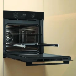 Piekarnik do zabudowy SoftClosing czarny WHIRLPOOL OMK58CU1SB