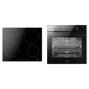 Piekarnik i płyta indukcyjna - zestaw do zabudowy ESPI396540B SET 2 PATIO AMICA