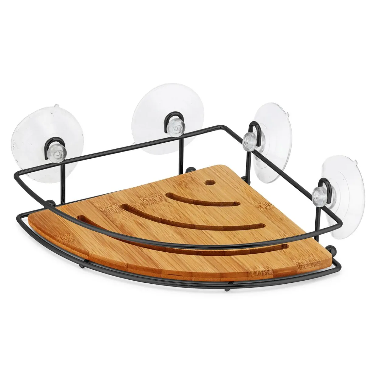 Półka łazienkowa narożna BAMBOO