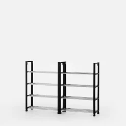 Półka na buty 8-poziomów 134,5 cm