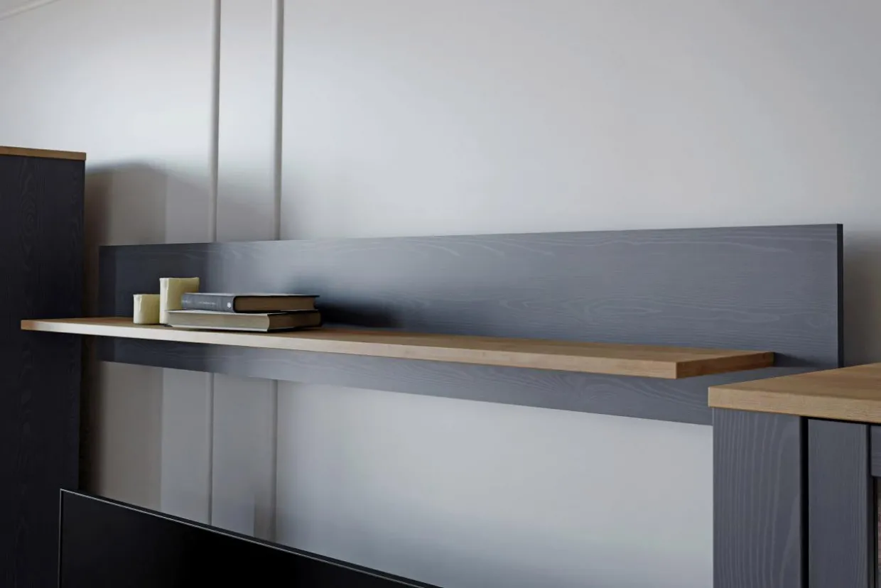 Półka na ścianę granatowa BOHOL